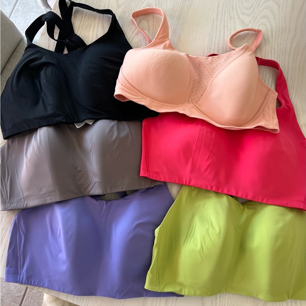 Black and Pink Smooth Cup Bras Intimates Collection